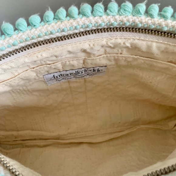 Antonello Tedde Piatta Rombi Mint Green Clutch - Picture 4 of 7